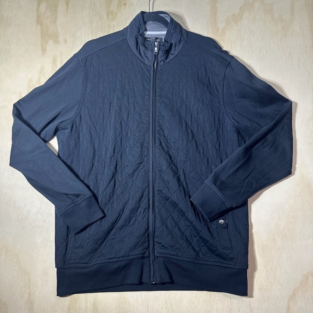 Banana Republic Factory Quilted Bomber Jacket Mens XL‎